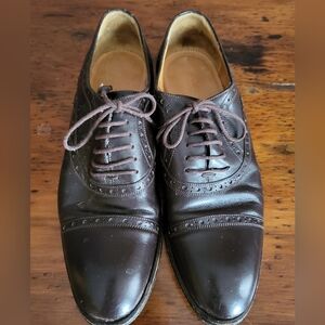 💥 Gucci brown brogue shoes 37.5